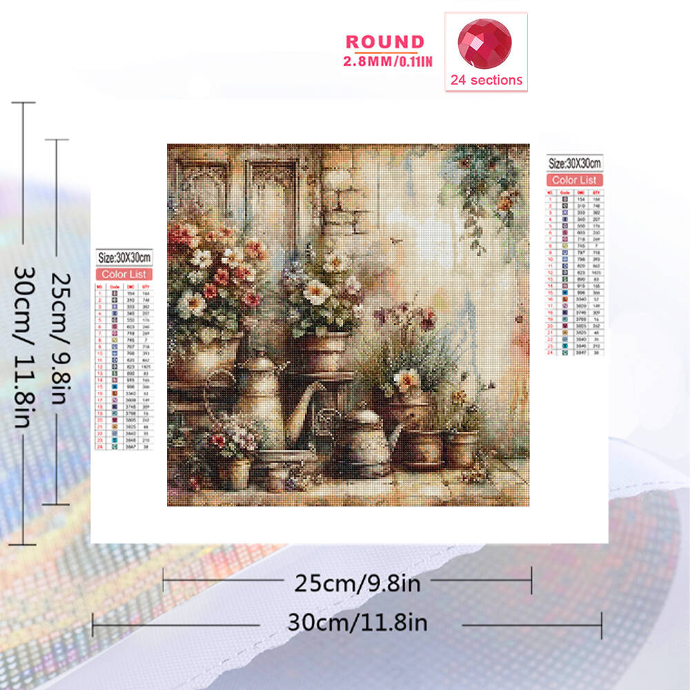 Momoart 곰 다이아몬드 모자이크 동물 전체 라운드 - Florist Supply Vases 리뷰 및 가격