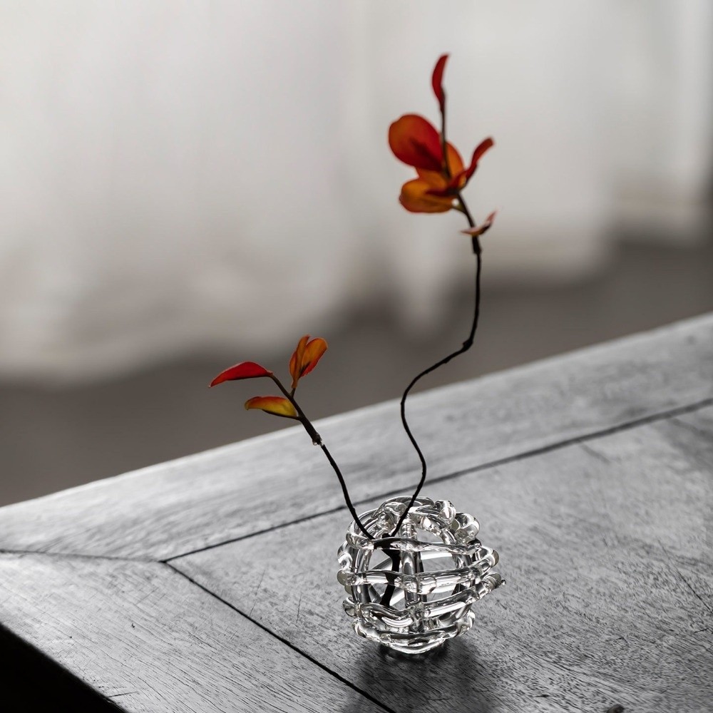투명 유리 볼 화병 선(禪)풍 디자인 미니멀리스트 수경 - Florist Supply Vases 리뷰 및 가격